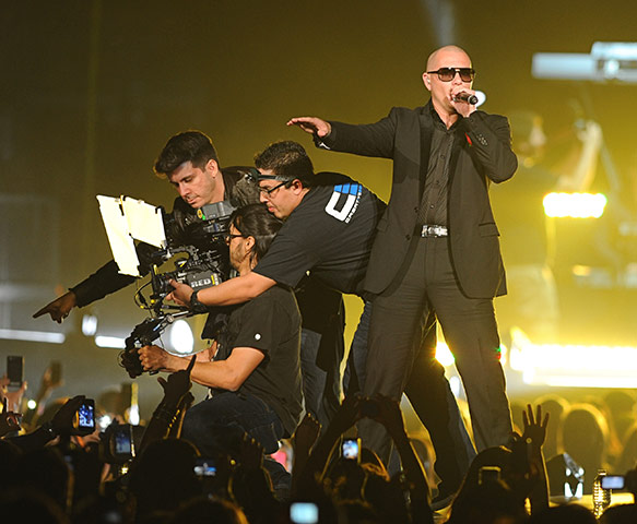 Week in music: Pitbull Performs At American Airlines Arena