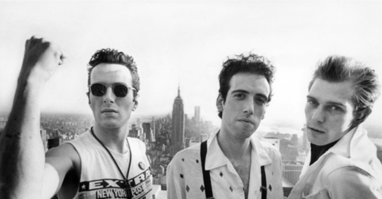 Rock Seen by Bob Gruen: The Clash at Top of The Rock in New York City