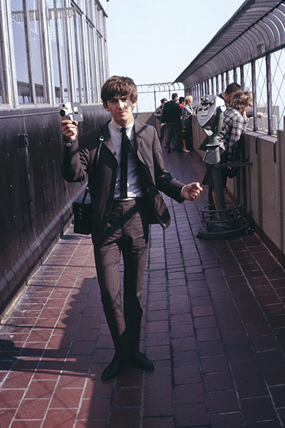George Harrison book: George Harrison at the Empire State Building, 1963