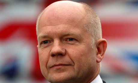 William Hague says Britain wants a healthy and stable eurozone