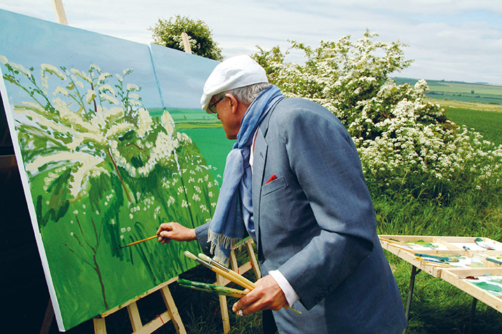 David Hockney book: David Hockney Painting