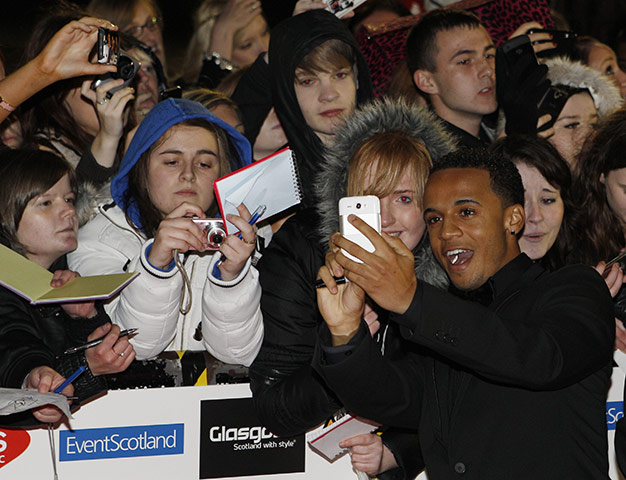 Mobo awards 2011: Marvin Humes of boyband JLS at MOBO awards