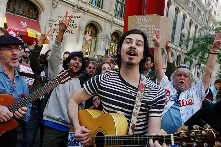 Week in music: Occupy Wall Street