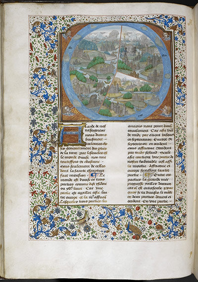 Genius of Illumination: Map of the World, Livre des proprietez des choses