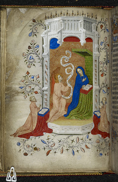 Genius of Illumination: The Annunciation, Beaufort/Beauchamp Hours