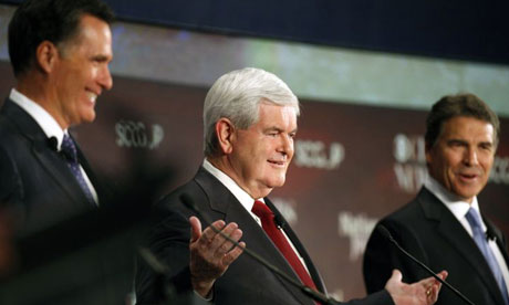 Newt Gingrich at GOP debate South Carolina