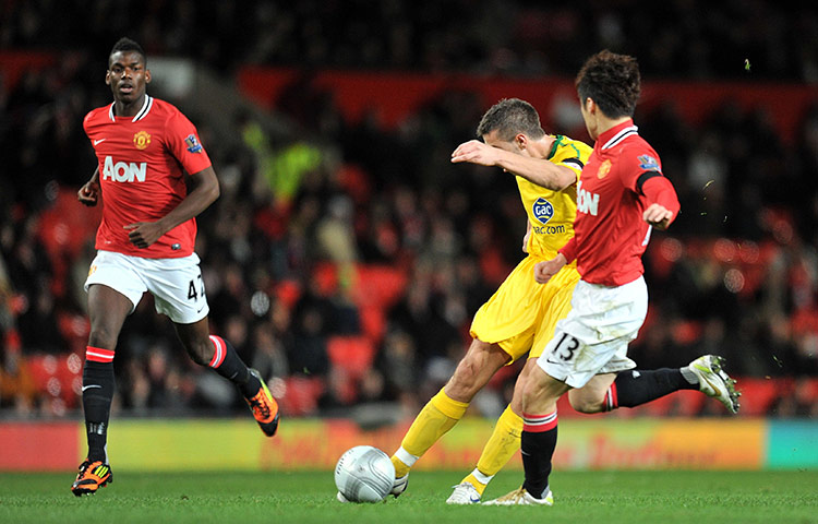 football2: Quarter Final - Manchester United v Crystal Palace - Old Trafford