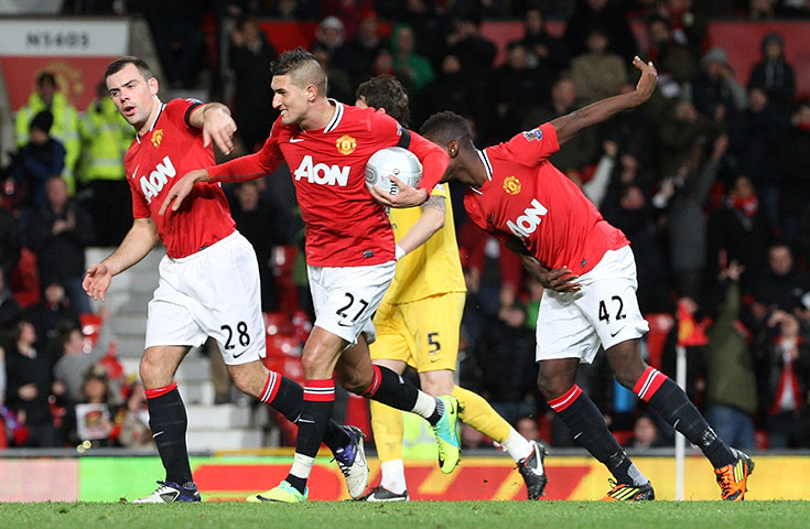 football2: Manchester United v Crystal Palace - Carling Cup Quarter Final