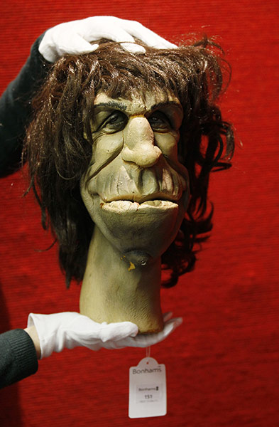 Keith Richards puppet