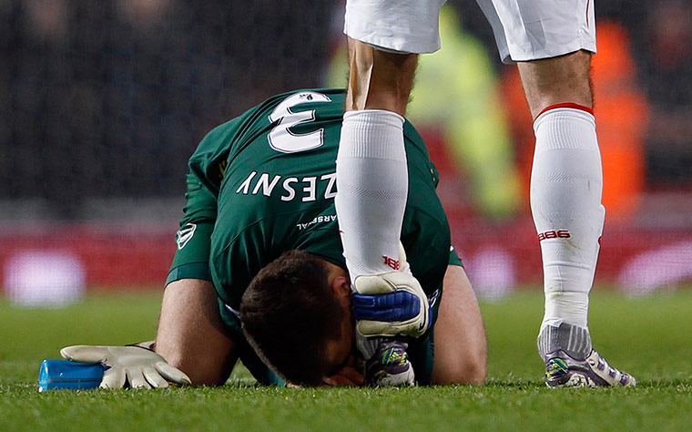 sport: Arsenal goalkeper Wojciech Szczesny