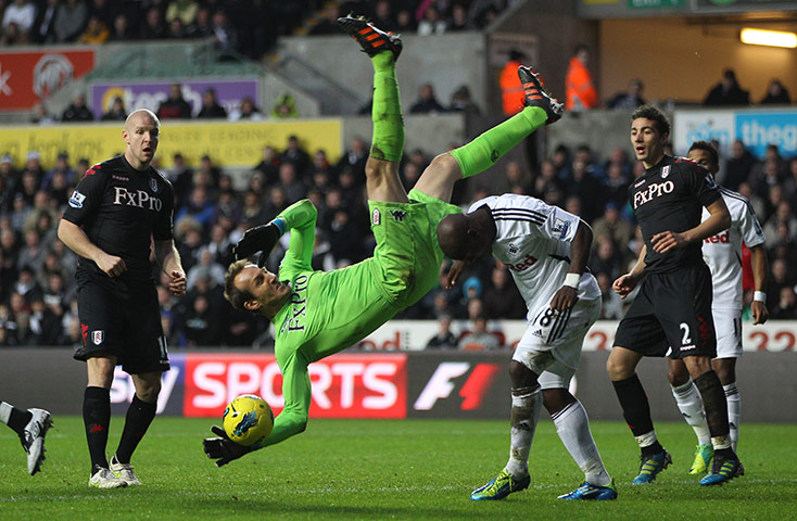 sport: Swansea City v Fulham - Premier League