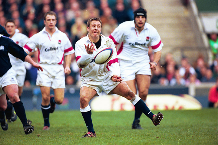 Jonny Wilkinson Retires: Jonny Wilkinson on his debut for England