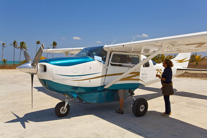 Mozambique dhow trip: flight to Pemba Island