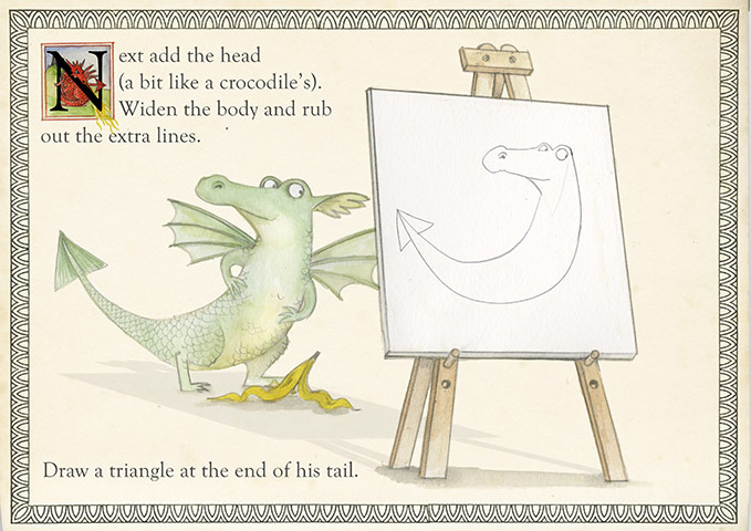 How To Draw Dragons: How To Draw Dragons by Emily Gravett 5