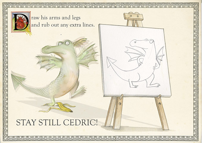 How To Draw Dragons: How To Draw Dragons by Emily Gravett 7