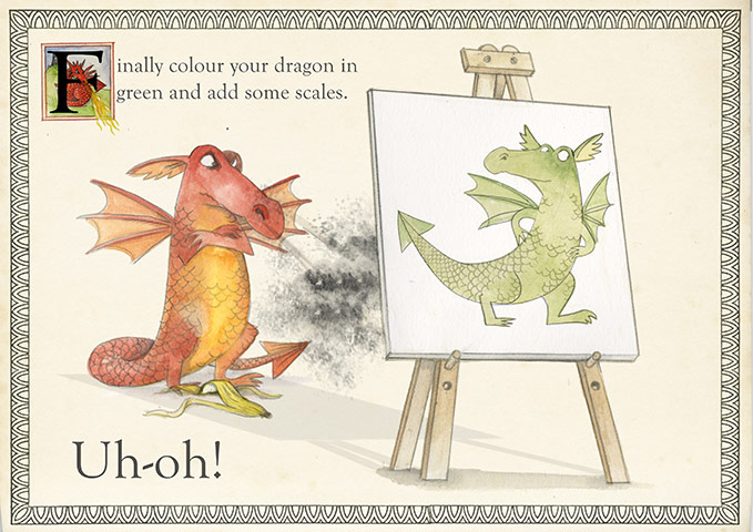 How To Draw Dragons: How To Draw Dragons by Emily Gravett 9