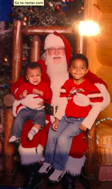 Bad Santa: harrowing mall encounters – in pictures