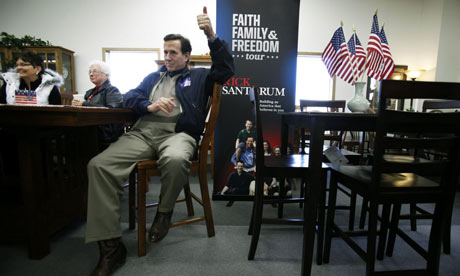 Rick Santorum in Iowa
