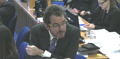 Robert Jay, QC, asking questions on behalf of Leveson inquiry
