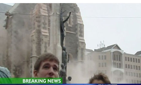 New Zealand earthquake cathedral