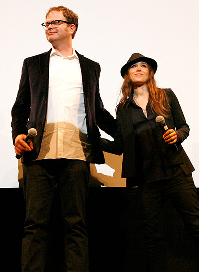 SXSW Festival Day 2: Actor Rainn Wilson and actress Ellen Page