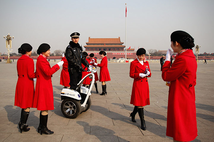 NPC in Beijing: Segway
