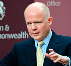 Britain's Foreign Secretary William Hague 