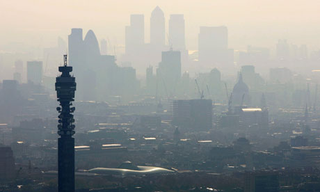 air pollution in London