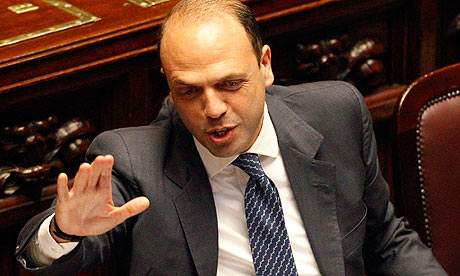 Angelino Alfano, Italian justice minister