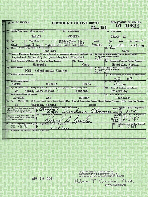 Barack Obama Birth Certificate Statement Live Coverage Us News Theguardian Com