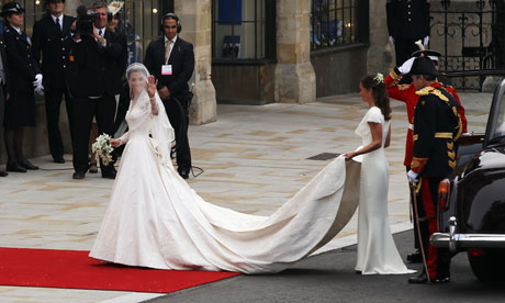 Royal Wedding Blog - Kate arrives at Westminster Abbey