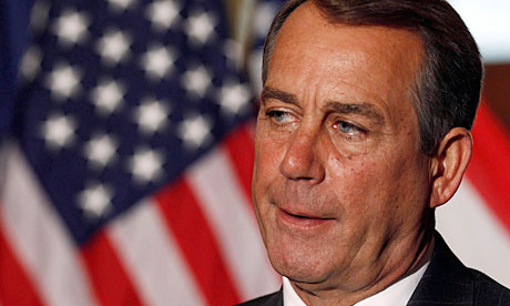 Republican House Speaker John Boehner