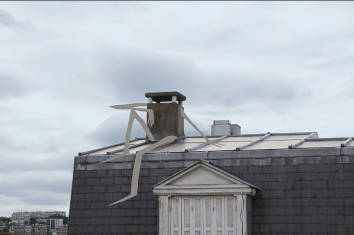 Street art Paris: Rooftops Paris