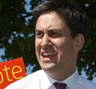 The Labour leader, Ed Miliband