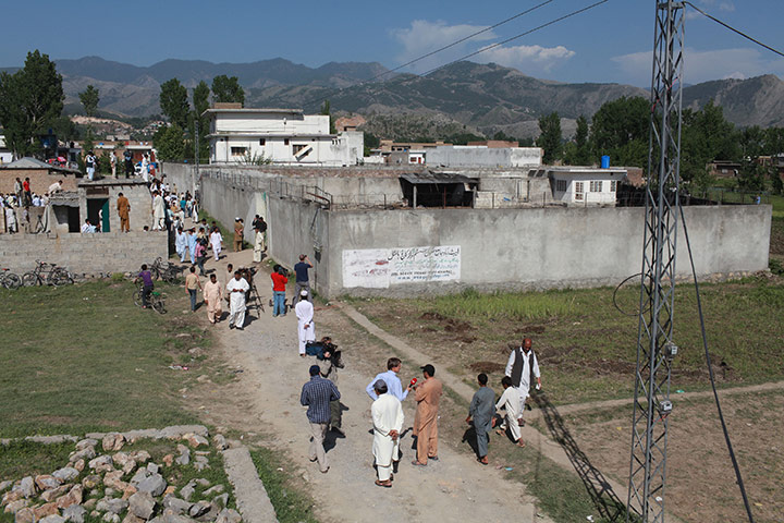 Osama bin Laden's Abbottabad compound - in pictures