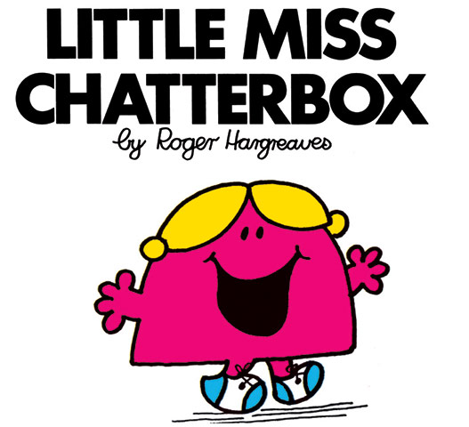 Mr Men Books: Little Miss Chatterbox book cover
