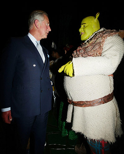 Shrek: Shrek The Musical special performance - London