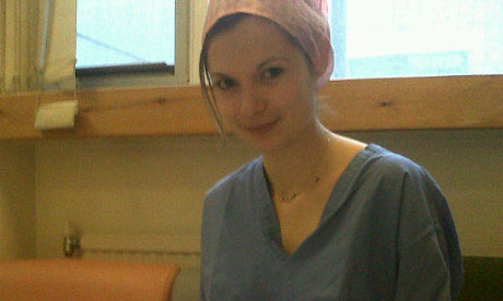 Rowenna Davis at Great Ormond Street Hospital on 16 June 2011.