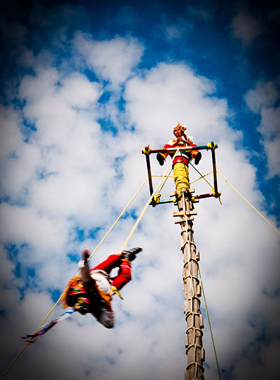been there june: Danza del Volador, Mexico