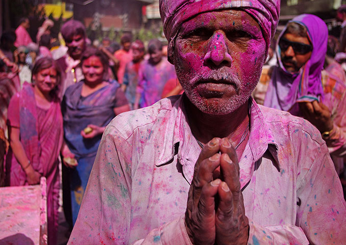 been there june: Holi festival