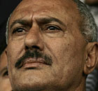 Yemeni president Ali Abdullah Saleh 