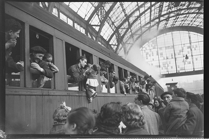 Vintage Barcelona: workers