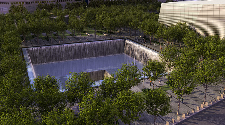 September 11 Memorial: 9/11 memorial pool