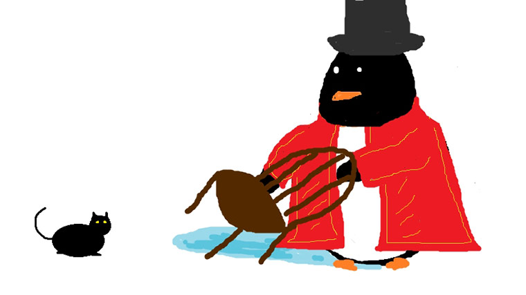 How to draw penguins