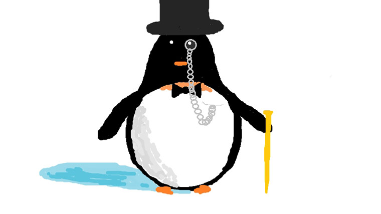 How to draw penguins