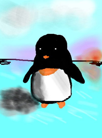How to draw penguins