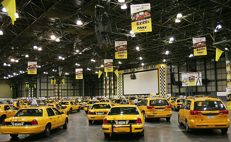 Yellow taxicabs: The 