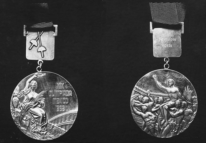 Olympic medals: 1968 Olympic Medal