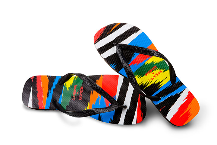 Travel: Missoni unisex flip-flops