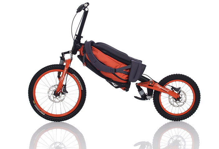 Travel: Bergmönch foldable backpack bike